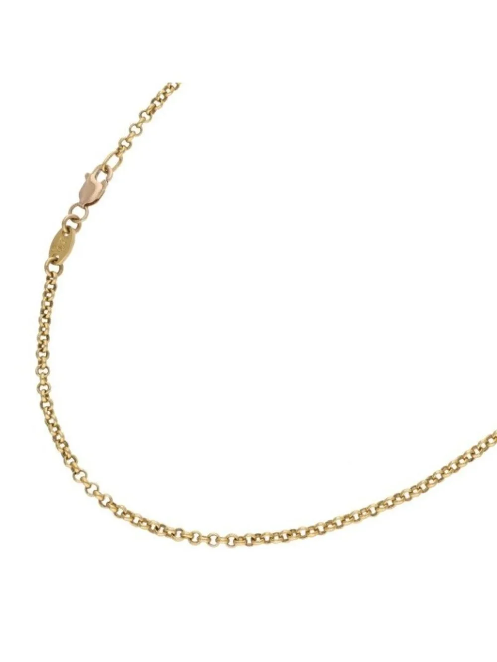 Chrome Hearts 22k Neckchain Roll Chain Vintage Gold Necklace